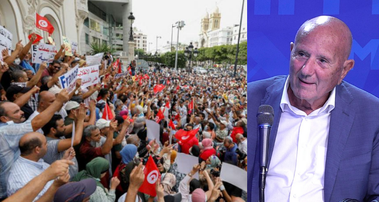 نجيب الشابي الوقفة المعارضة لرئيس الجمهورية