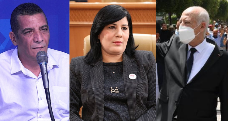 خليل الرقيق  عبير موسي الرئيس