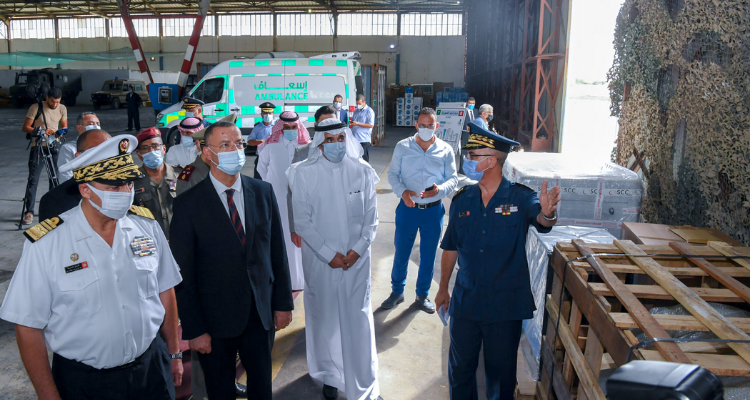 تونس تتسلم 5 مولدات أكسجين ممنوحة من المملكة العربية السعودية