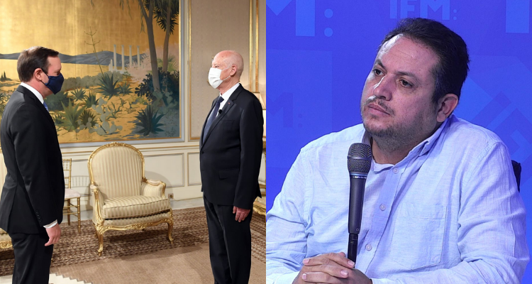 طارق الكحلاوي  السيناتور الأمريكي كريس مورفي