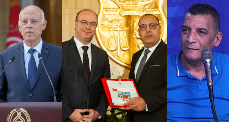 خليل الرقيق  الرئيس   الفخفاخ والمشيشي