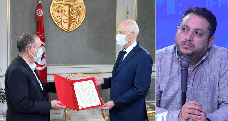 طارق الكحلاوي قيس سعيد  سمير الشفي