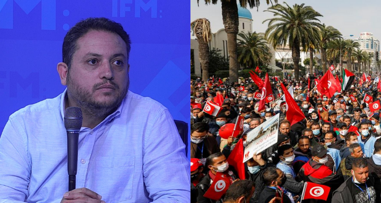 طارق الكحلاوي  مظاهرات 18 سبتمبر