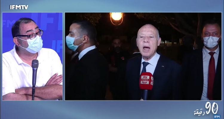 سفيان بن حميدة  رئيس الجمهورية وليد الحجام