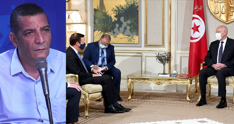 خليل الرقيق الدبلوماسية الأمريكية  قيس سعيد