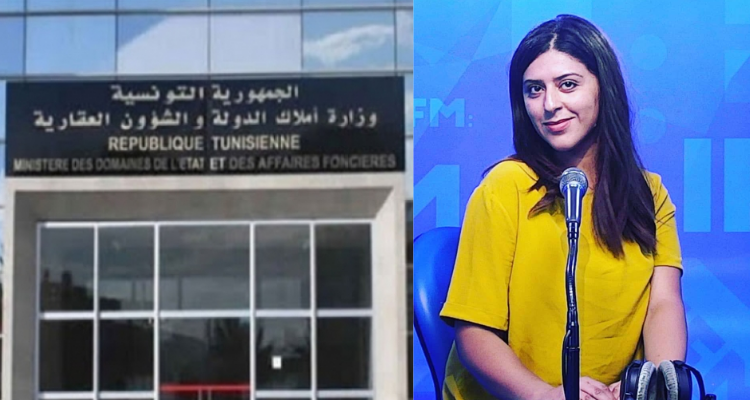 مبعوثة إي أف أم وزير أملاك الدولة