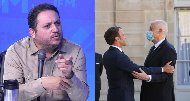 طارق الكحلاوي إمانوال ماكرون   قيس سعيد