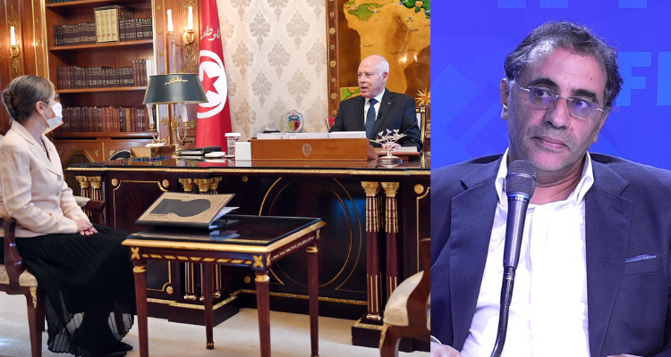 حسن الزرقوني قيس سعيد