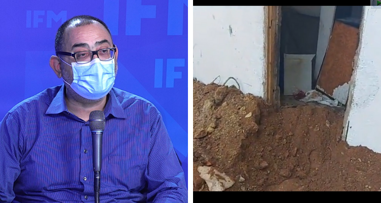 سفيان بن حميدة  النفق بجانب منزل السفير الفرنسي