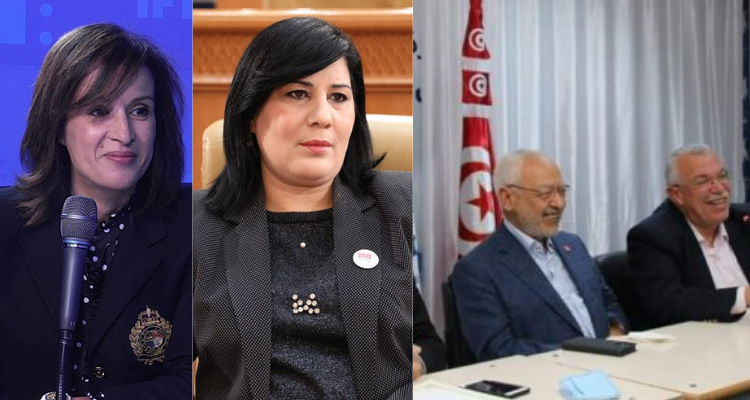 آمال العدواني  راشد الغنوشي