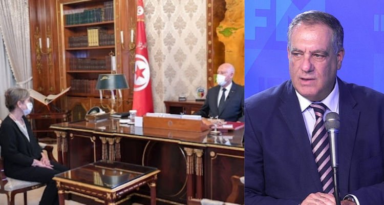 غازي الشواشي  الرئيس نجلاء بودن