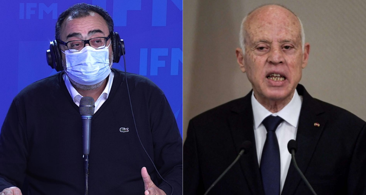 سفيان بن حميدة  قيس سعيد