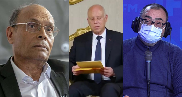 سفيان بن حميدة قيس سعيد المرزوقي
