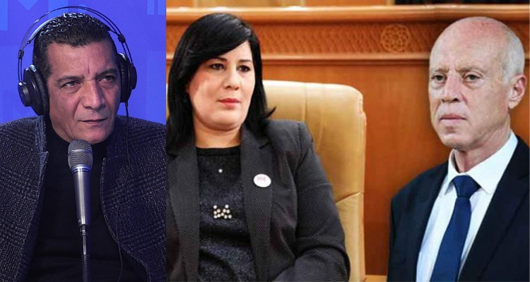 خليل الرقيق  عبير موسي رئيس الجمهورية