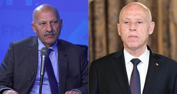 رضا بلحاج قيس سعيد