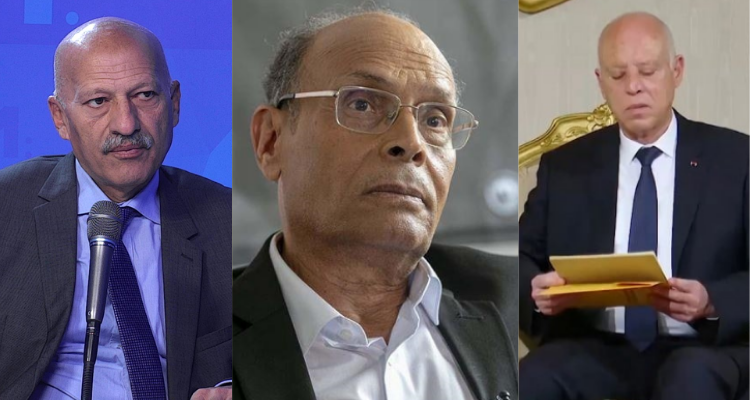 رضا بلحاج  قيس سعيد