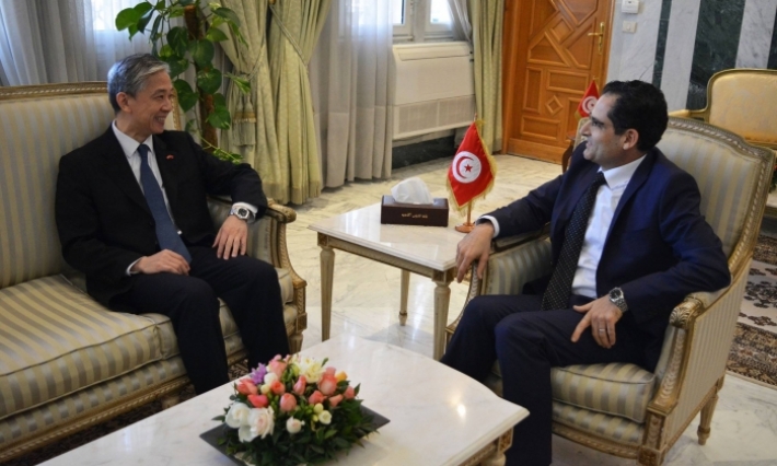 التعاون التونسي الصيني في كافة المجالات محور اللقاء الذي جمع وزير الخارجية مع السفير الصيني بتونس