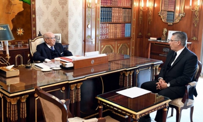 رئيس الجمهورية يستقبل صاحب قناة نسمة نبيل القروي