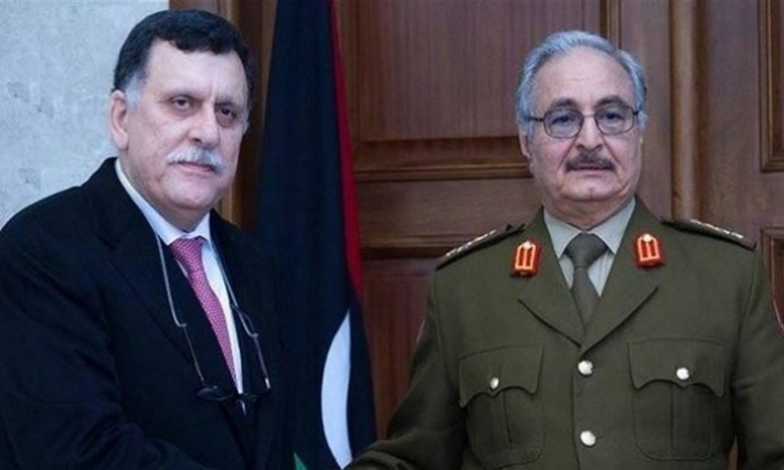 فائز السراج: عجيب أمر مصر والإمارات يبحثان عن التسوية في ليبيا ويتجاهران بدعم خليفة حفتر (فيديو)