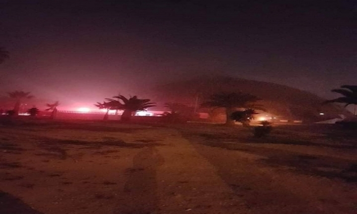 حريق بقصر الرياضة بالمنزه 