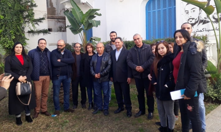 جامعة التعليم الثانوي تعتذر للصحفيين عن الاعتداءات المسجلة أثناء مسيرة الأساتذة بشارع بورقيبة