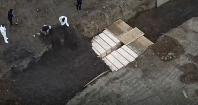 دفن موتى كورونا بنيويورك