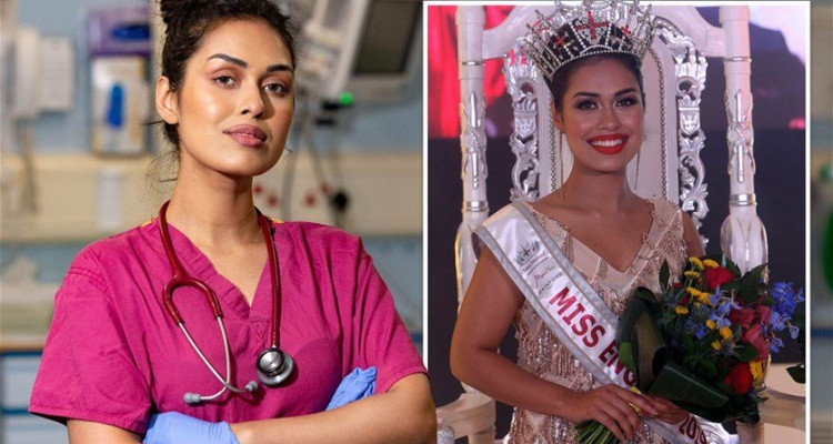 ملكة جمال إنجلترا تعود لمزاولة مهنتها كطبيبة لمحاربة كورونا