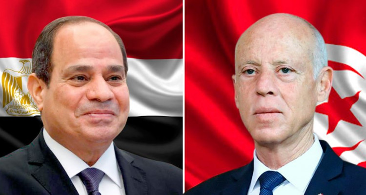 سعيّد والسيسي يتبادلان التهاني بمناسبة حلول عيد الفطر