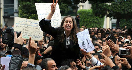 المناضلة السياسية مية الجريبي