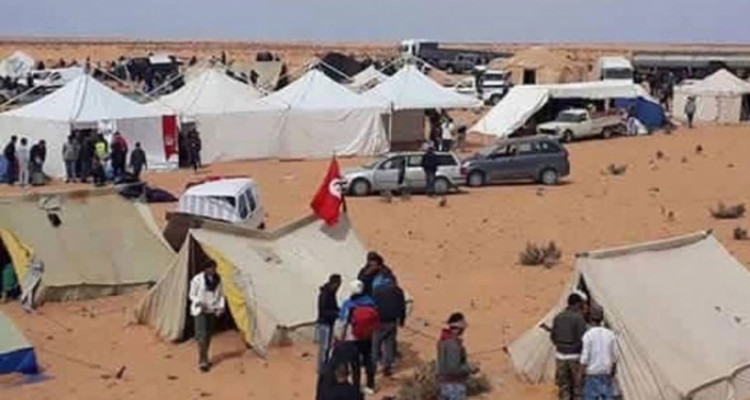 اعتصام الكامور بتطاوين