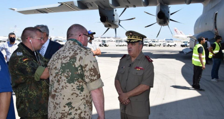 مساعدات طبية بقيمة 265 ألف دينار من ألمانيا لفائدة المستشفى العسكري