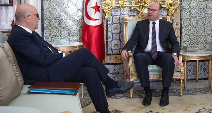 الفخفاخ يلتقي بمحافظ البنك المركزي التونسي