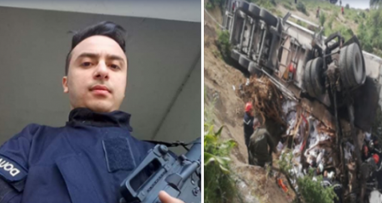 عين دراهم: وفاة عون ديوانة في حادثة انقلاب شاحنة أدوية  ببوش