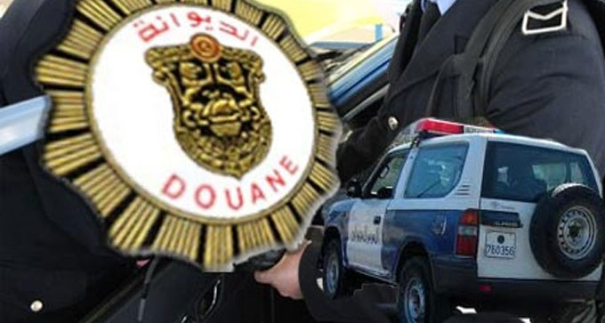 الديوانة تحجز بضائع مهربة  بقيمة 358 ألف دينار