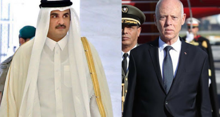 منها محادثة على انفراد  مع الأمير تميم بن حمد آل ثاني ...هذا برنامج زيارة رئيس الجمهورية الى قطر