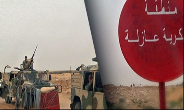 حجز بضائع مهربة في المنطقة الحدودية العازلة