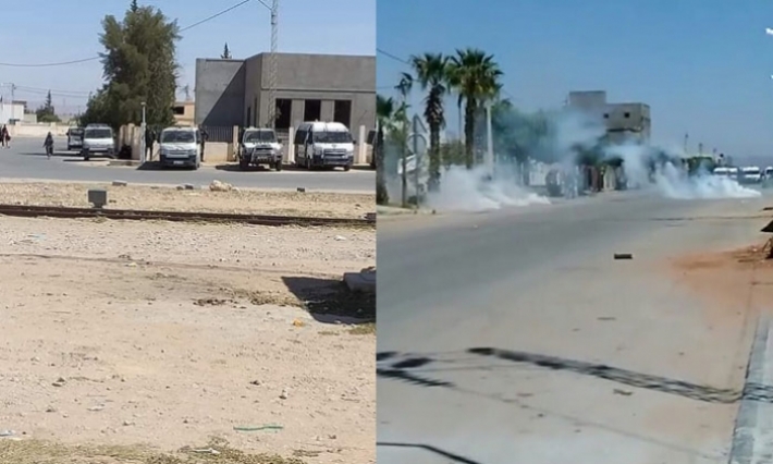 عودة الهدوء إلى منزل بوزيان بعد مرور قطارين لنقل الفسفاط عبر الخط عدد 13 الرابط بين قفصة وصفاقس