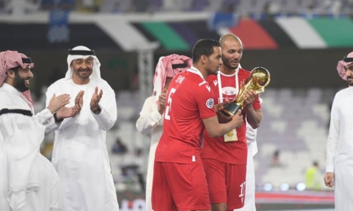 ياسين الشيخاوي ينال جائزة أفضل لاعب في كأس زايد و100 ألف دولار