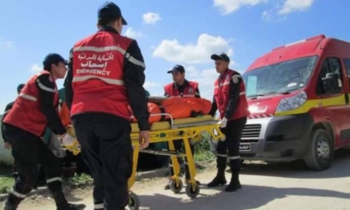 وفاة عون حرس وإصابة 6 أشخاص آخرين في حادث انقلاب شاحنة خفيفة في القيروان