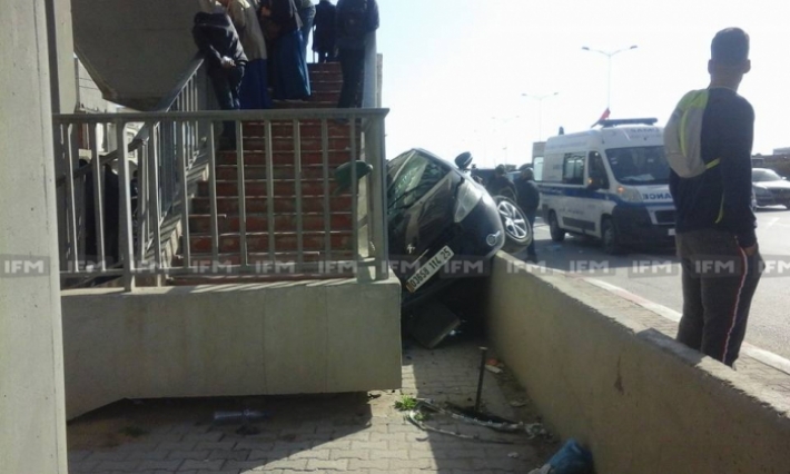 إصابات متفاوتة الخطورة في حادث مرور بقنطرة العوينة