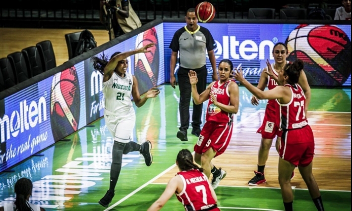 هزيمة ثقيلة لسيدات المنتخب التونسي أمام نيجيريا في بطولة أمم إفريقيا لكرة السلة