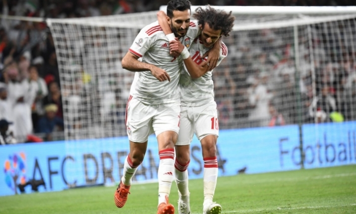 كأس آسيا: المنتخب الاماراتي يزيح حامل اللقب ويتأهل الى نصف النهائي