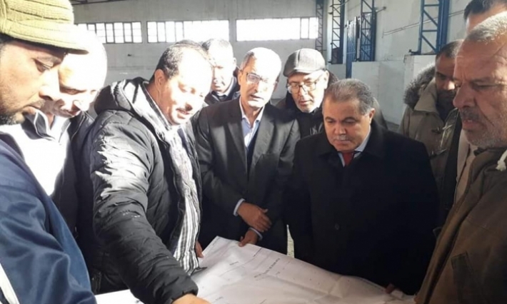 انطلاق مشروع انجاز وكالة الفحص الفني للعربات الخفيفة بمنزل بورقيبة