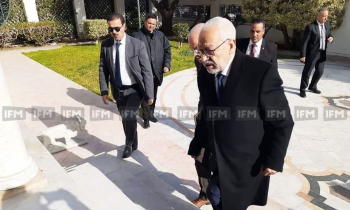 إلياس الفخفاخ ينطلق رسميا في مشاورات تشكيل حكومته وراشد الغنوشي أول الواصلين