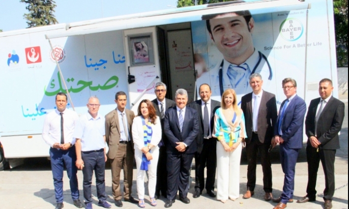 وزارة الصحة تتسلم حافلة طبية في شكل هبة ستخصص لإسداء الخدمات الصحية لفائدة متساكني المناطق الريفية والنائية