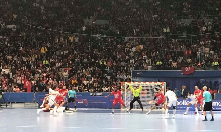 المنتخب المصري يفتك اللقب الإفريقي في قاعة رادس 