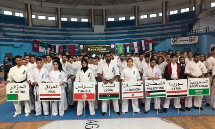 تونس تحرز المركز الأول في البطولة العربية للكيوكوشينكاي كاراتي برصيد 23 ميدالية ذهبية