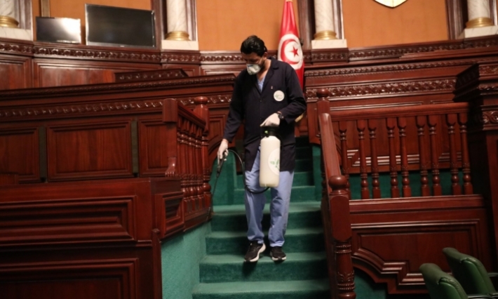تعقيم مقر مجلس نواب الشعب