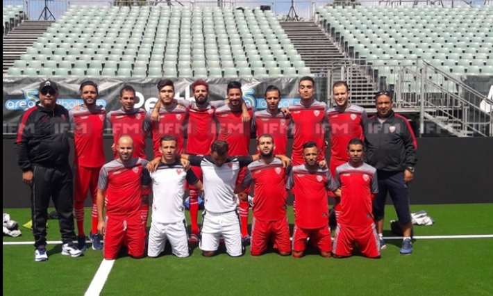 المنتخب الوطني لكرة القدم المصغرة يجري أول حصة تدريبية في مدينة بيرث 