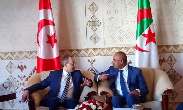 وزير الداخلية يبحث مع نظيره الجزائري التّعاون الأمني بين البلدين والتّصدّي للإرهاب والتّهريب وكافة أشكال الجريمة